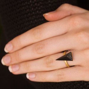 Jacqueline Cullen Faceted Ring